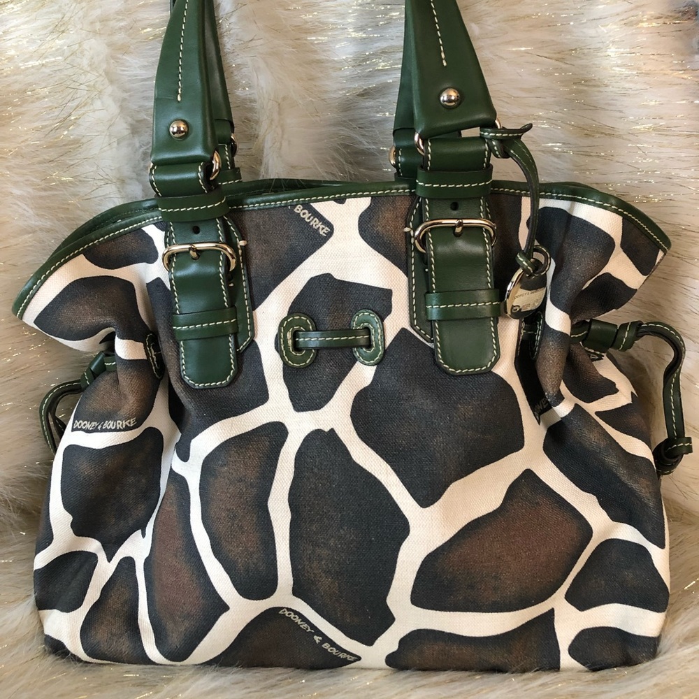 Dooney and Bourke animal print handbag